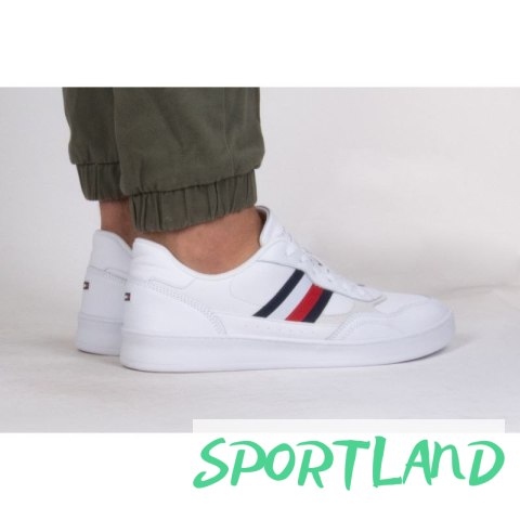 Buty Tommy Hilfiger Court Cupsole Retro Lth Stripes M FM0FM04828YBS 44