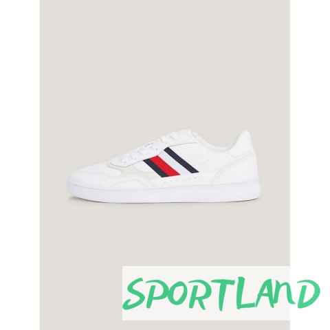 Buty Tommy Hilfiger Court Cupsole Retro Lth Stripes M FM0FM04828YBS 45