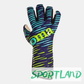 GK PANTHER GOALKEEPER GLOVES GREEN TURQUOISE NAVY 11