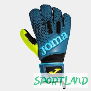 PREMIER GOALKEEPER GLOVES BLUE BLACK FLUOR YELLOW 10