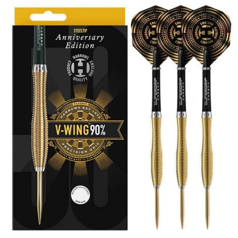 Rzutki Harrows V-Wing 90% 50th Anniversary Edition steeltip 18 g