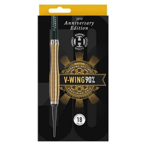 Rzutki Harrows V-Wing 90% 50th Anniversary Edition steeltip 18 g Rzutki Harrows V-Wing 90% 50th Anniversary Edition steeltip 18 g