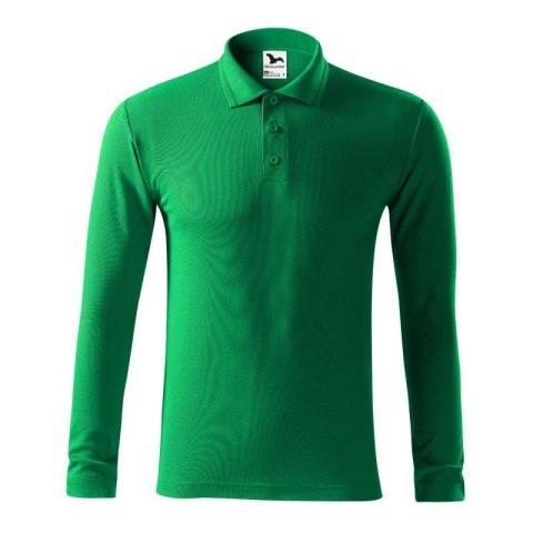 Koszulka polo Malfini Pique Polo LS M MLI-22116 zieleń trawy S Koszulka polo Malfini Pique Polo LS M MLI-22116 zieleń trawy S