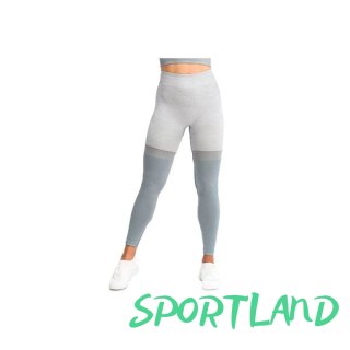 Legginsy GymHero Leggins Stripes W GRAPHITE M