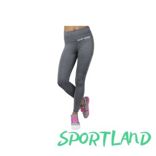 Legginsy GymHero Leggins W PUSHUP-GREY S