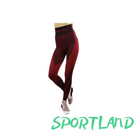 Legginsy GymHero Leggins W RUSTY XS Legginsy GymHero Leggins W RUSTY XS