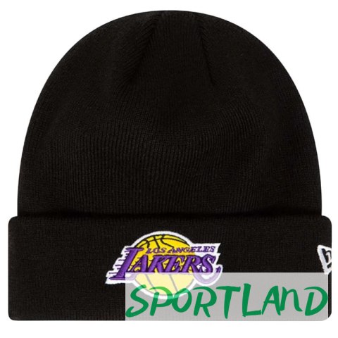Czapka New Era Essential Cuff Beanie Los Angeles Lakers Hat 60348856 One size Czapka New Era Essential Cuff Beanie Los Angeles Lakers Hat 60348856 One size
