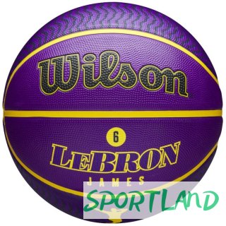 Piłka Wilson NBA Player Icon LeBron James Outdoor Ball WZ4027601XB 7