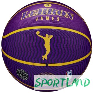 Piłka Wilson NBA Player Icon LeBron James Outdoor Ball WZ4027601XB 7
