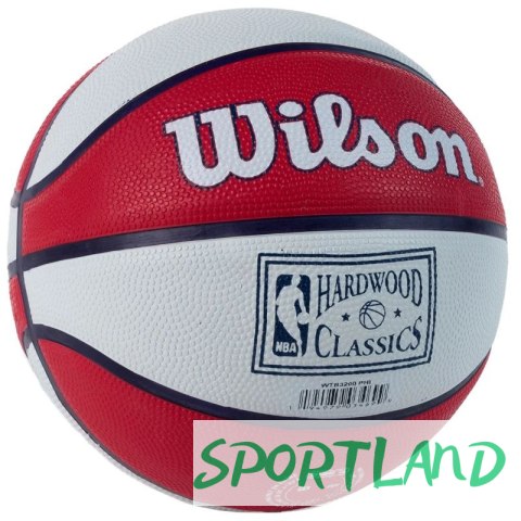 Piłka Wilson Team Retro Philadelphia 76ers Mini Ball WTB3200XBPHI 3 Piłka Wilson Team Retro Philadelphia 76ers Mini Ball WTB3200XBPHI 3