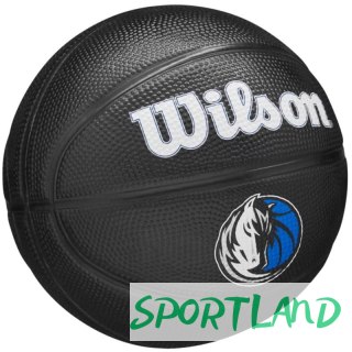 Piłka do koszykówki Wilson Team Tribute Dallas Mavericks Mini Ball WZ4017609XB 3