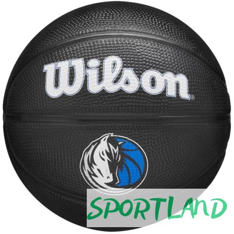 Piłka do koszykówki Wilson Team Tribute Dallas Mavericks Mini Ball WZ4017609XB 3 Piłka do koszykówki Wilson Team Tribute Dallas Mavericks Mini Ball WZ4017609XB 3