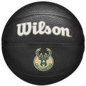 Piłka do koszykówki Wilson Team Tribute Milwaukee Bucks Mini Ball WZ4017606XB 3