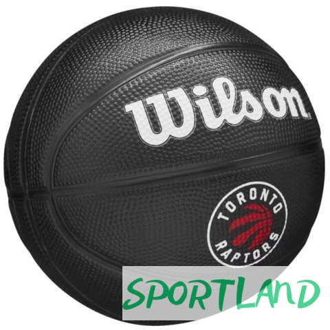 Piłka do koszykówki Wilson Team Tribute Toronto Raptors Mini Ball WZ4017608XB 3 Piłka do koszykówki Wilson Team Tribute Toronto Raptors Mini Ball WZ4017608XB 3