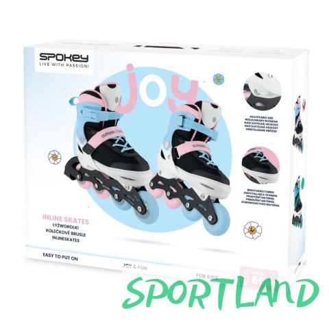Rolki Spokey Joy Jr SPK-942278 roz. 27-30 GN/BL 27-30 Rolki Spokey Joy Jr SPK-942278 roz. 27-30 GN/BL 27-30