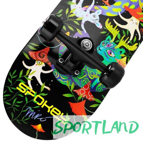 Deskorolka Spokey ze świecącą grafiką Ollie SPK-942542 N/A Deskorolka Spokey ze świecącą grafiką Ollie SPK-942542 N/A