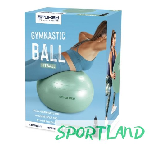 Piłka gimnastyczna Spokey Fitball 75cm SPK-943626 75 CM Piłka gimnastyczna Spokey Fitball 75cm SPK-943626 75 CM