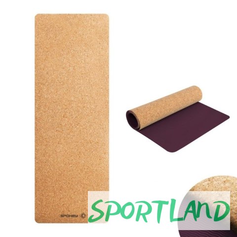 Mata korkowa Spokey Savasana SPK-943065 180x60x0,4 Mata korkowa Spokey Savasana SPK-943065 180x60x0,4
