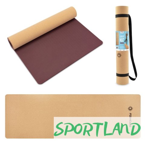 Mata korkowa Spokey Savasana SPK-943065 180x60x0,4 Mata korkowa Spokey Savasana SPK-943065 180x60x0,4