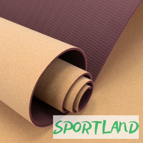 Mata korkowa Spokey Savasana SPK-943065 180x60x0,4 Mata korkowa Spokey Savasana SPK-943065 180x60x0,4