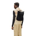 Plecak Rains Rolltop Rusksack Mesh Mini Black W3 13350 01 uniwersalny