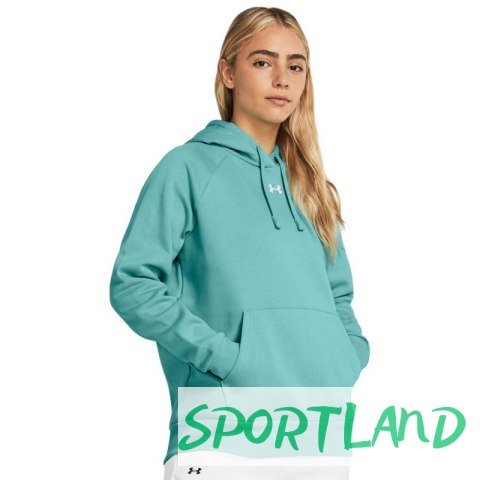 Bluza Under Armour Rival Flecce Hoodie W 1379500 482 L Bluza Under Armour Rival Flecce Hoodie W 1379500 482 L
