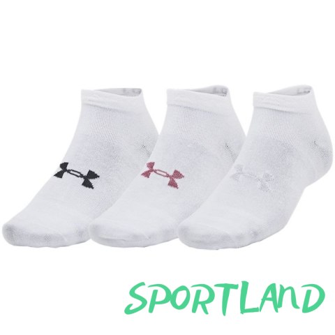 Skarpety Under Armour Essential Low 3 pary 1382958 100 XL Skarpety Under Armour Essential Low 3 pary 1382958 100 XL