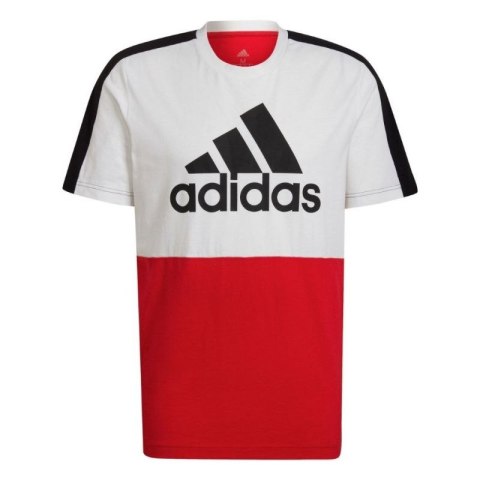 Koszulka adidas Essentials Colorblock Single Jersey Tee M HE4330 S
