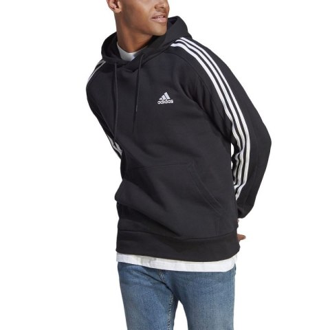 Bluza adidas Essentials French Terry 3-Stripes Hoodie M IC0435 L Bluza adidas Essentials French Terry 3-Stripes Hoodie M IC0435 L