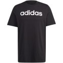 Koszulka adidas Essentials Single Jersey Linear Embroidered Logo Tee M IC9274 XL