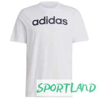Koszulka adidas Essentials Single Jersey Linear Embroidered Logo Tee M IC9276 L