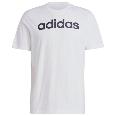 Koszulka adidas Essentials Single Jersey Linear Embroidered Logo Tee M IC9276 M
