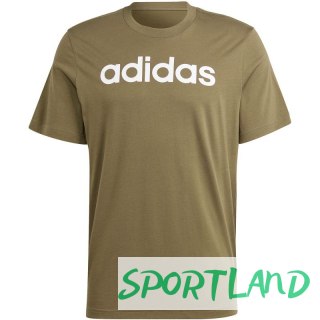 Koszulka adidas Essentials Single Jersey Linear Embroidered Logo Tee M IC9280 L