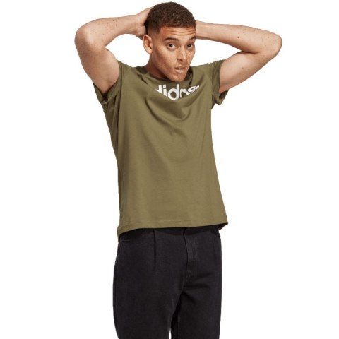 Koszulka adidas Essentials Single Jersey Linear Embroidered Logo Tee M IC9280 L Koszulka adidas Essentials Single Jersey Linear Embroidered Logo Tee M IC9280 L