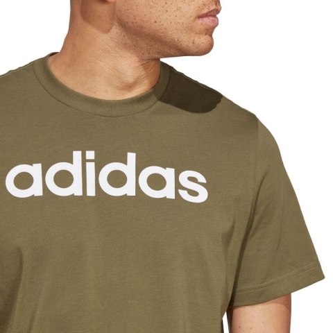 Koszulka adidas Essentials Single Jersey Linear Embroidered Logo Tee M IC9280 L Koszulka adidas Essentials Single Jersey Linear Embroidered Logo Tee M IC9280 L