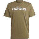 Koszulka adidas Essentials Single Jersey Linear Embroidered Logo Tee M IC9280 M
