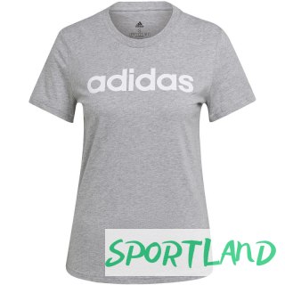 Koszulka adidas Loungwear Essentials Slim Logo W HL2053 L