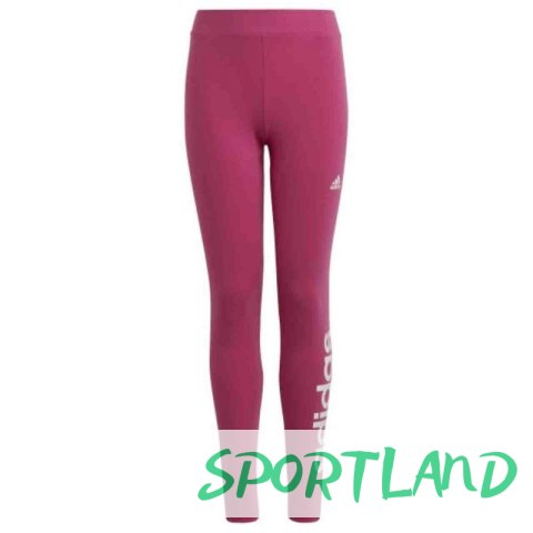 Legginsy adidas Essentials Linear Logo Cotton Tights Jr IC3581 164cm Legginsy adidas Essentials Linear Logo Cotton Tights Jr IC3581 164cm