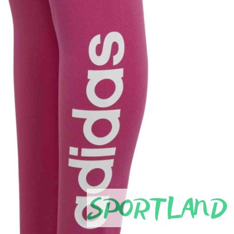 Legginsy adidas Essentials Linear Logo Cotton Tights Jr IC3581 164cm Legginsy adidas Essentials Linear Logo Cotton Tights Jr IC3581 164cm