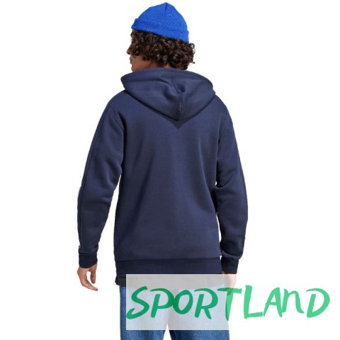 Bluza adidas Essentials Fleece 3-Stripes Full-Zip Jr IJ6478 XL Bluza adidas Essentials Fleece 3-Stripes Full-Zip Jr IJ6478 XL