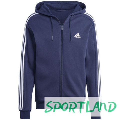 Bluza adidas Essentials Fleece 3-Stripes Full-Zip Jr IJ6478 M Bluza adidas Essentials Fleece 3-Stripes Full-Zip Jr IJ6478 M