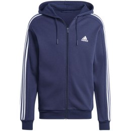 Bluza adidas Essentials Fleece 3-Stripes Full-Zip Jr IJ6478 XS