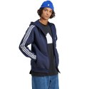 Bluza adidas Essentials Fleece 3-Stripes Full-Zip Jr IJ6478 XS