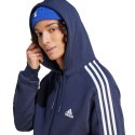 Bluza adidas Essentials Fleece 3-Stripes Full-Zip Jr IJ6478 XS
