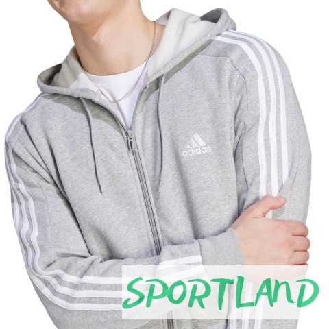 Bluza adidas Essentials Fleece 3-Stripes Full-Zip M IJ6479 M Bluza adidas Essentials Fleece 3-Stripes Full-Zip M IJ6479 M