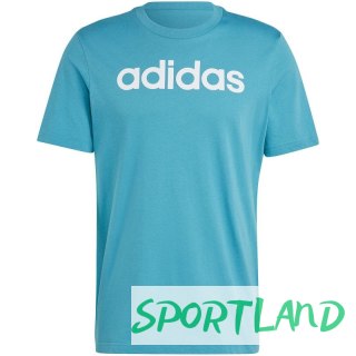 Koszulka adidas Essentials Single Jersey Linear Embroidered Logo Tee M IJ8655 M