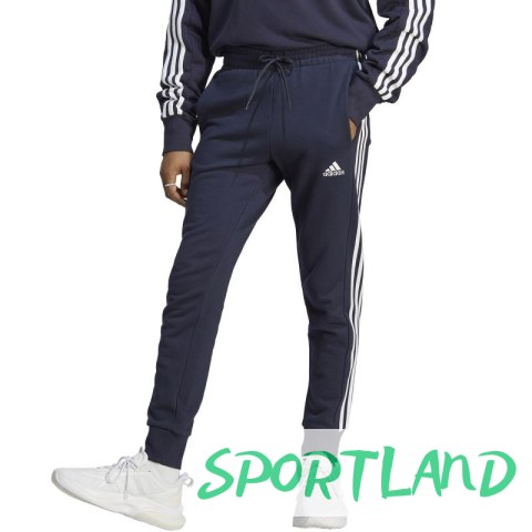 Spodnie adidas Essentials French Terry Tapered Cuff 3-Stripes M IC9406 M Spodnie adidas Essentials French Terry Tapered Cuff 3-Stripes M IC9406 M