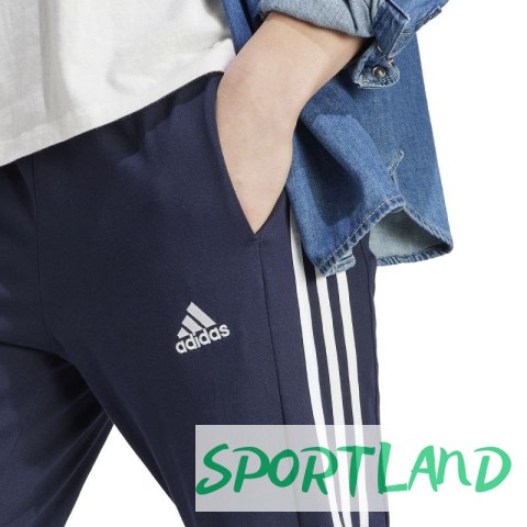 Spodnie adidas Essentials Single Jersey Tapered Open Hem 3-Stripes M IC0045 S Spodnie adidas Essentials Single Jersey Tapered Open Hem 3-Stripes M IC0045 S