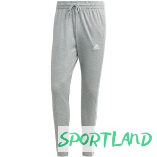 Spodnie adidas Essentials Single Jersey Tapered Open Hem 3-Stripes M IC0046 2XL
