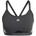 Stanik sportowy adidas Aeroreact Training Light-Support 3-Stripes Bra W HC7870 M